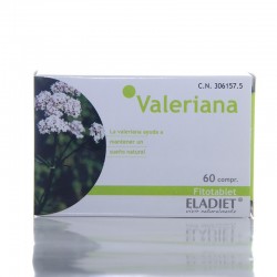 Valeriana fitotablet • Eladiet • 60 comprimidos