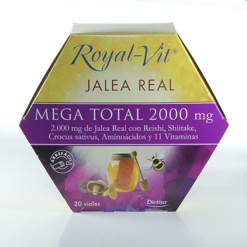 Jalea Real Mega Total 2000 • Dietisa • 20 viales