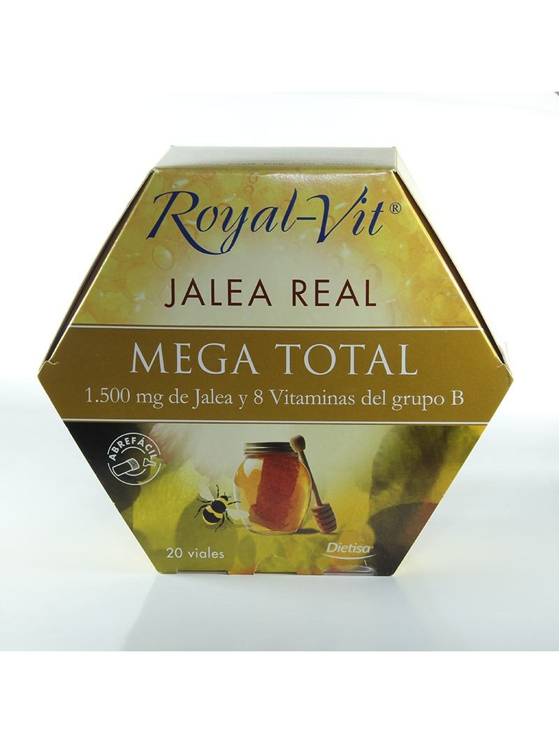 Jalea Real Mega Total • Dietisa • 20 viales