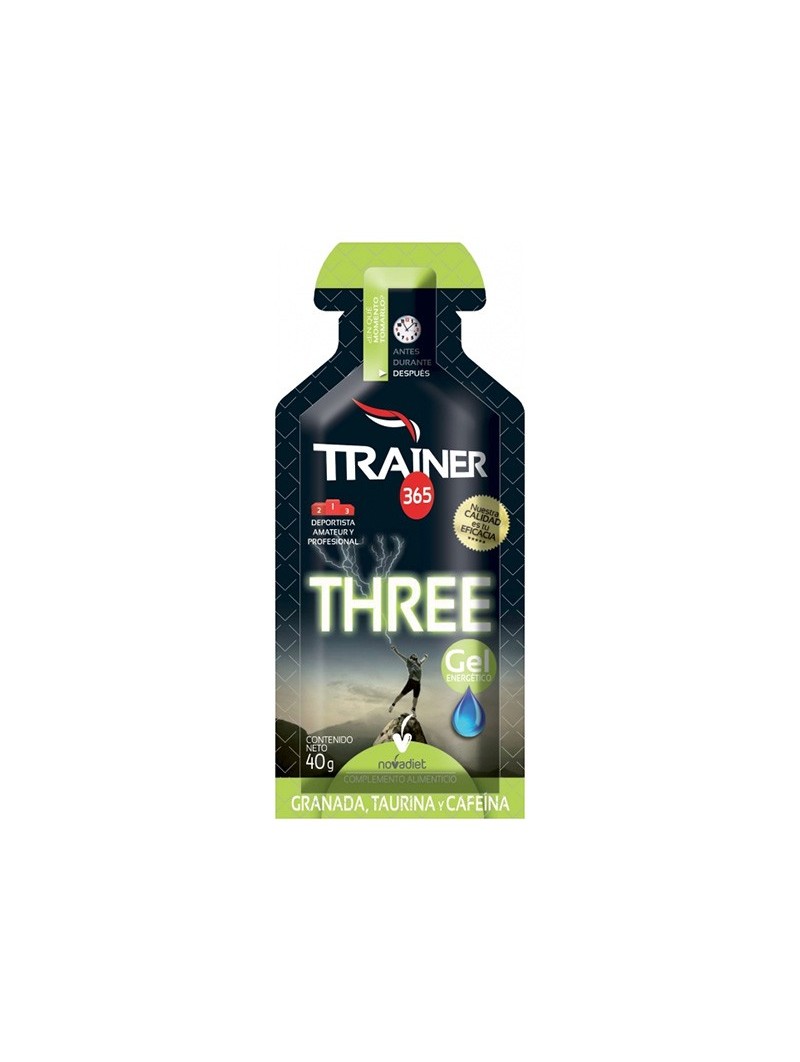 Trainer Three Taurina- Cafeina • Novadiet • 40 gr.