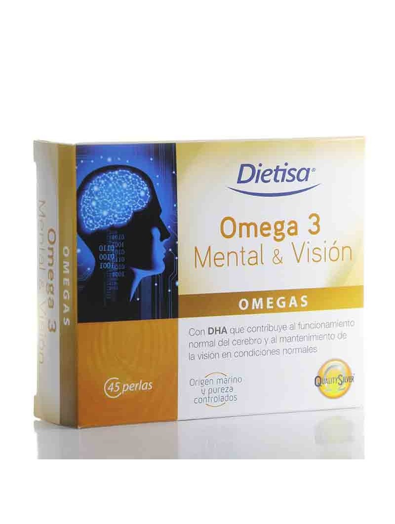 Omega 3 Mental & Visión • Dietisa • 45 Perlas