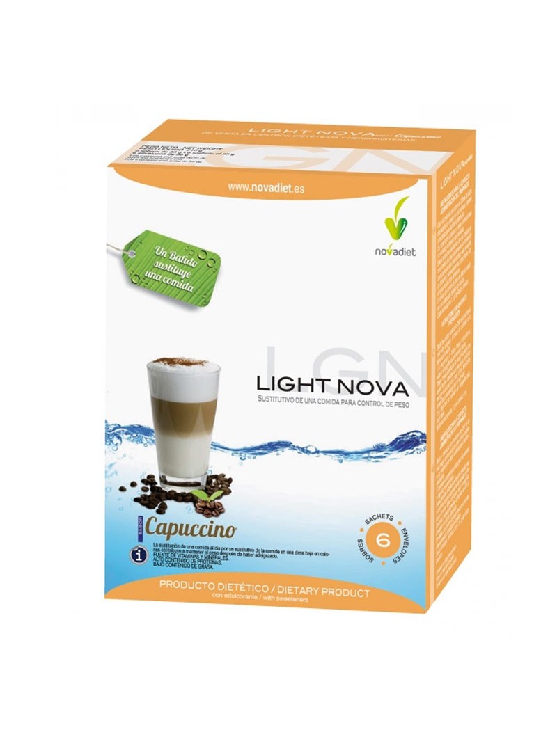 Batido Light Nova Capuccino • Novadiet • 35 g