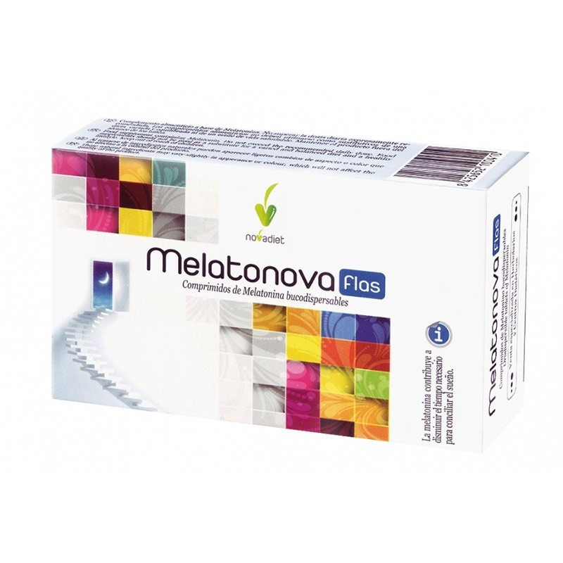 Melatonova Flas •  Nova Diet • 30 comprimidos