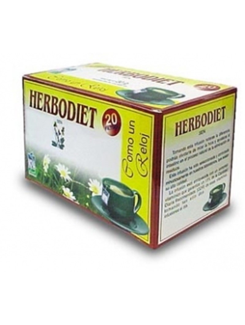 Herbodiet Como un Reloj • Novadiet • 20 bolsitas