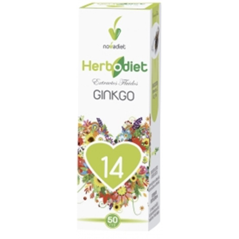 Herbodiet Extracto Fluido Ginkgo • Novadiet • 50 ml