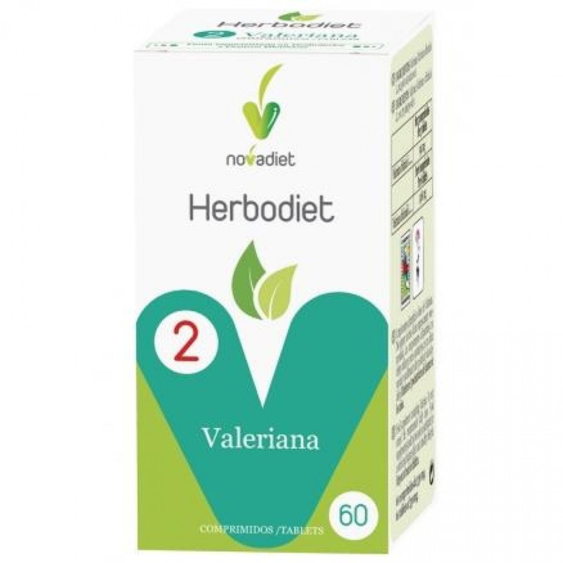 Herbodiet Valeriana • Novadiet • 60 comprimidos